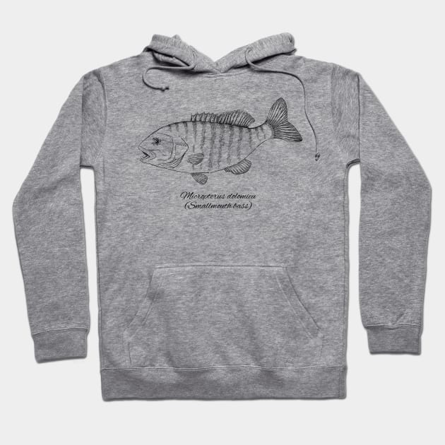 MICROPTERUS DOLOMIEU Hoodie by eugeniahauss